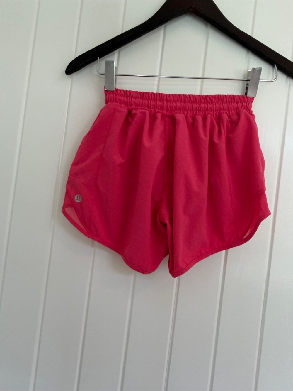 lululemon athletica Bright Pink Athletic Running Shorts